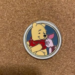 Pooh and Piglet best friends Disney trading pin